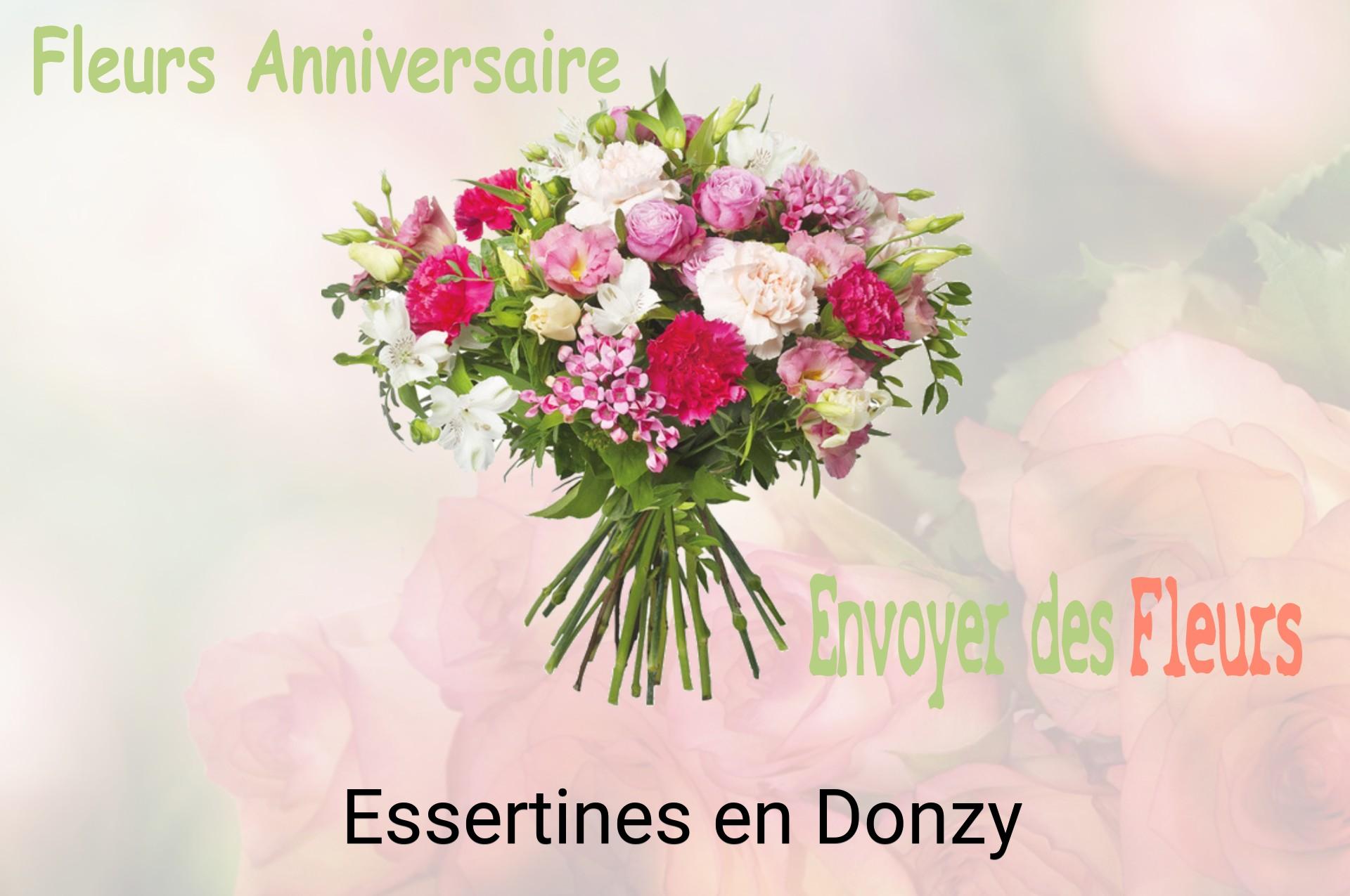Bouquet de fleurs d’anniversaire livré à Essertines-en-Donzy